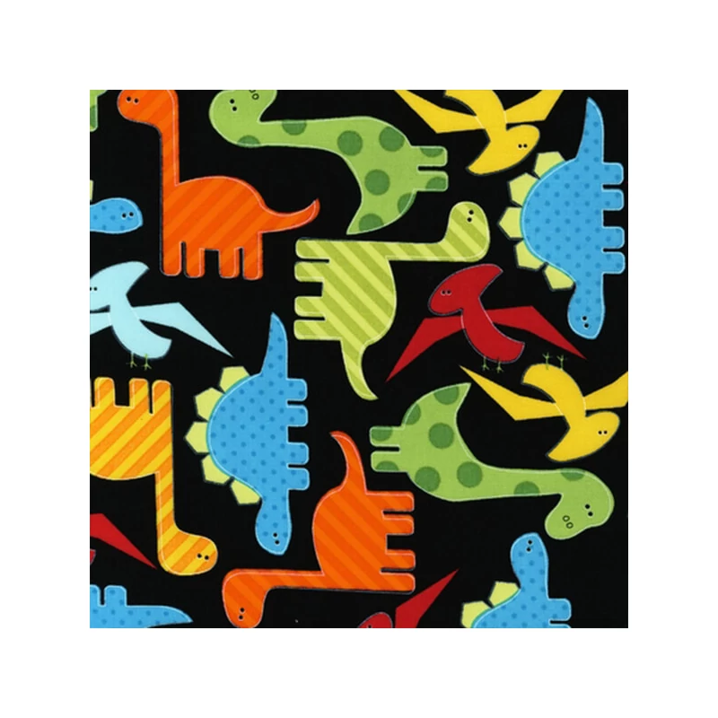 Patchworková tkanina - Robert Kaufman - Urban Zoologie AAK-11506-195 bright