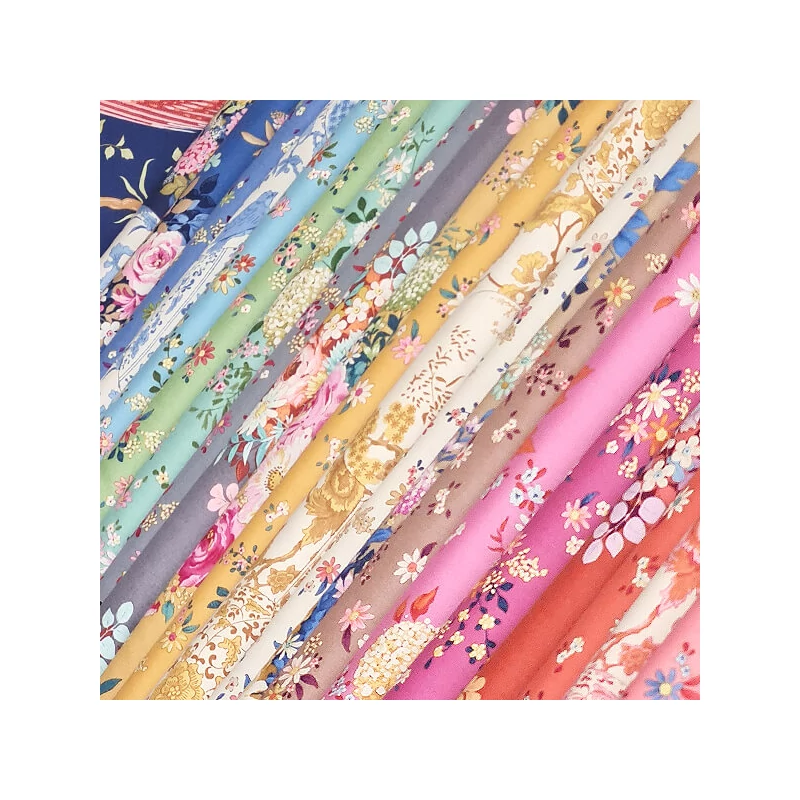 Patchworková tkanina - Tilda Chic Escape - Whimsyflower rust 100458