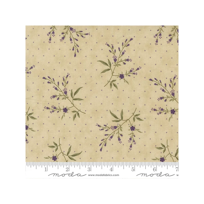 Patchworková tkanina - Moda - Iris and Ivy by Jan Patek 2251-11