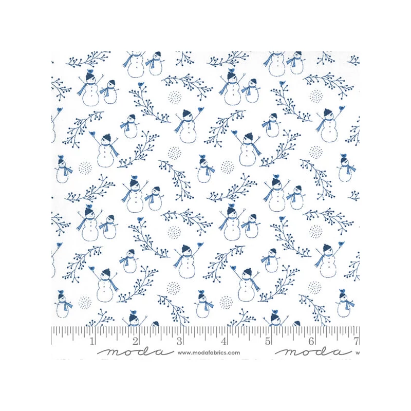 Patchworková tkanina - Moda - Crystal Lane by Bunny Hill Designs 2982-18