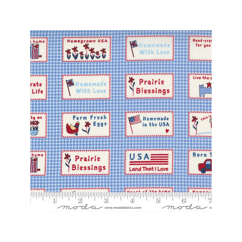 Patchworková tkanina - Moda - Prairie Days by by Bunny Hill Designs 2990-16