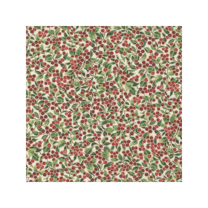 Patchworková tkanina - Moda - Merry Manor Metallic 33664-11M