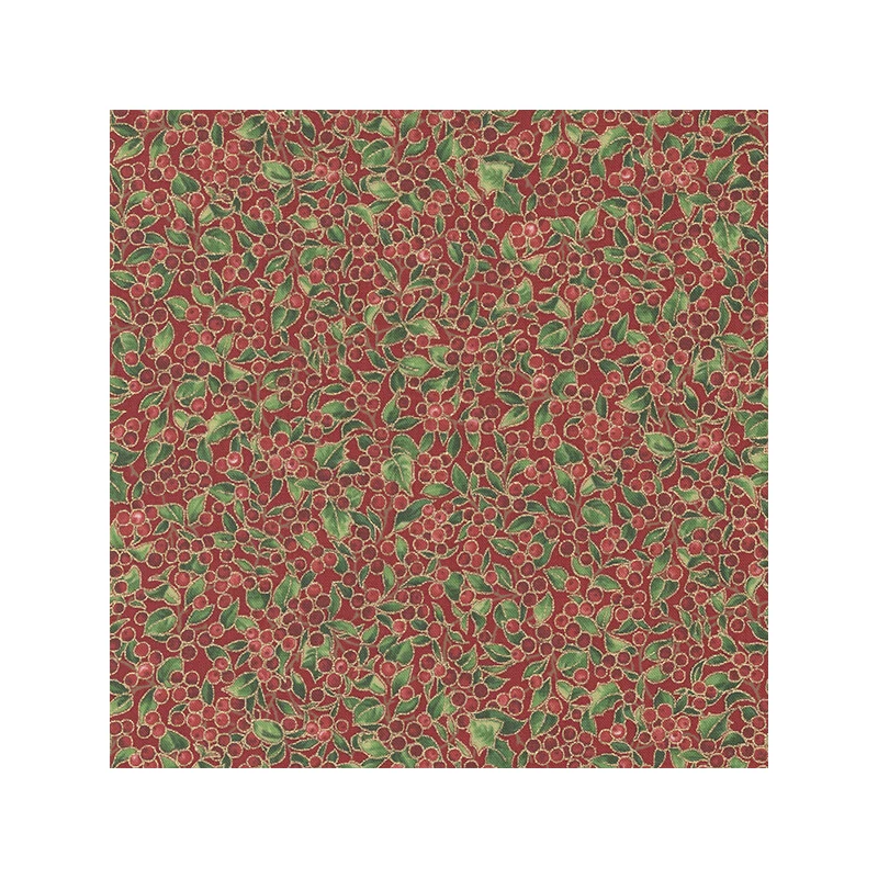 Patchworková tkanina - Moda - Merry Manor Metallic 33664-13M