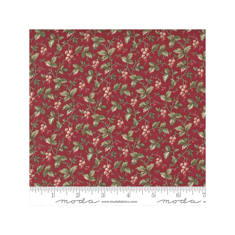 Patchworková tkanina - Moda - Poinsettia Plaza by 3 Systers 44294-12