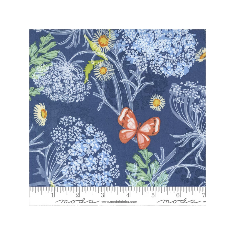Patchworková tkanina - Moda - Wild Blossom by Robin Pickens 48733-25
