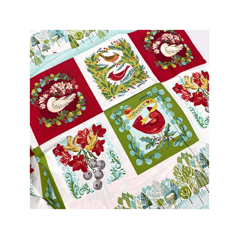Patchworková tkanina - Moda - Winterly by Robin Pickens 48766-11 Panel, 60cm