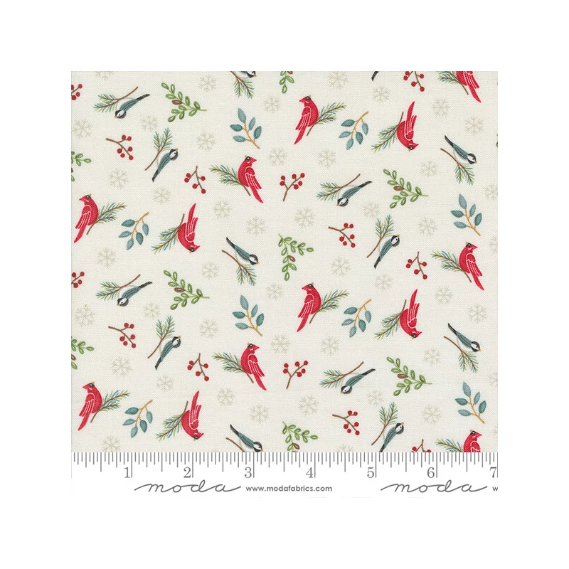 Patchworková tkanina - Moda - Woodland Winter by Deb Strain 56096-11