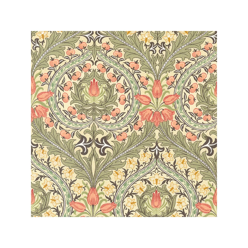 Patchworková tkanina - Moda - Barbara Brackman by Best of Morris Meadow 8372-11