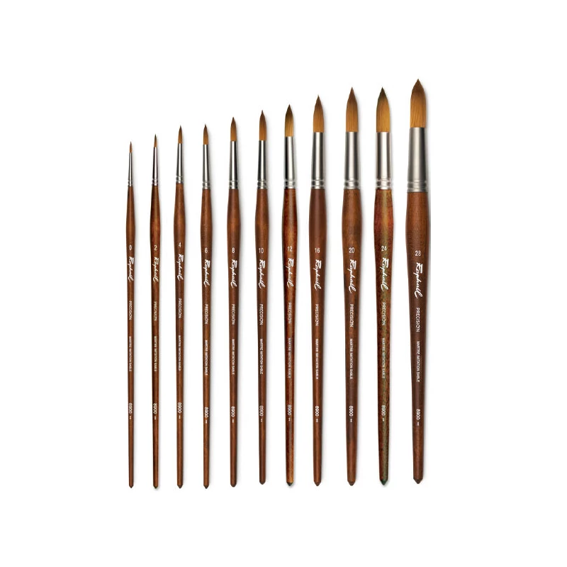 Syntetický okrúhly štetec Raphael Precision 8900 - 00