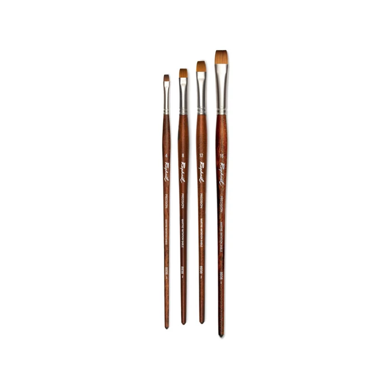 Krátky plochý štetec Raphael Precision 8938  - 04