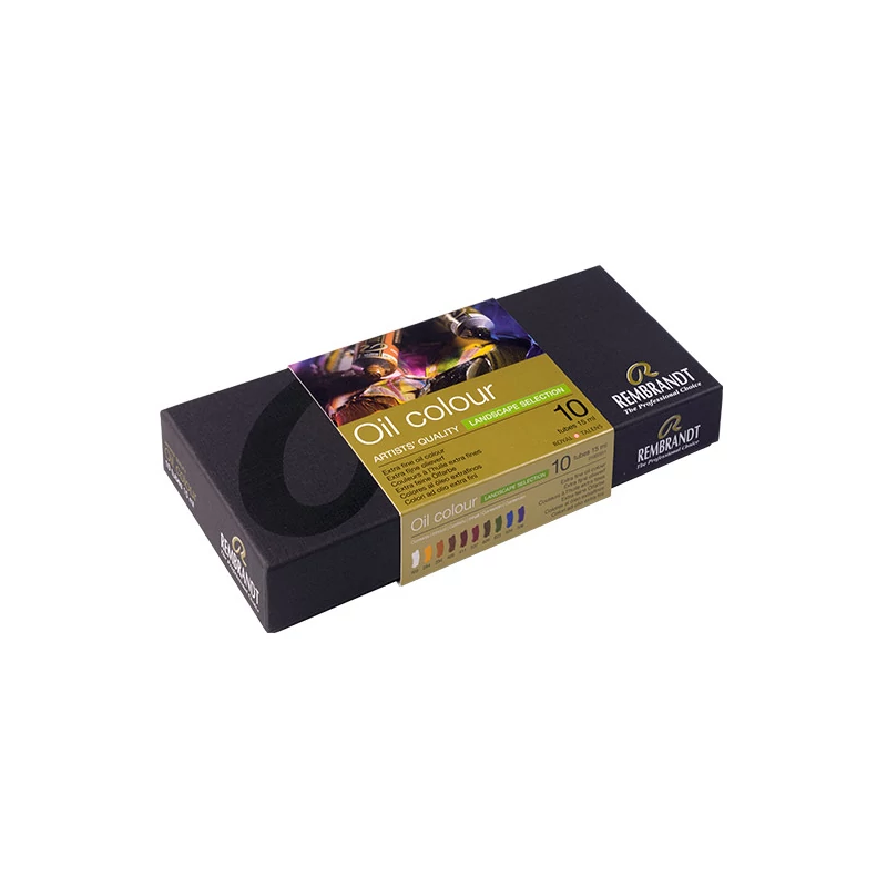 Sada olejových farieb Talens Rembrandt - 10x15 ml, Landscape
