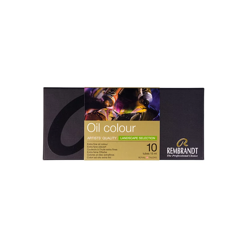 Sada olejových farieb Talens Rembrandt - 10x15 ml, Landscape
