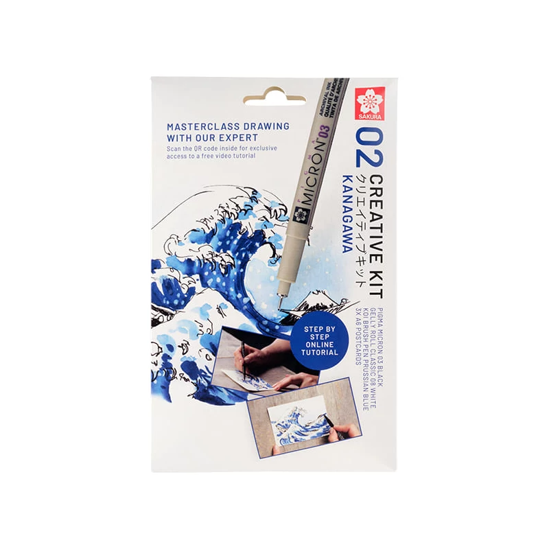 Sada na kreslenie Sakura Creative kit - Kanagawa