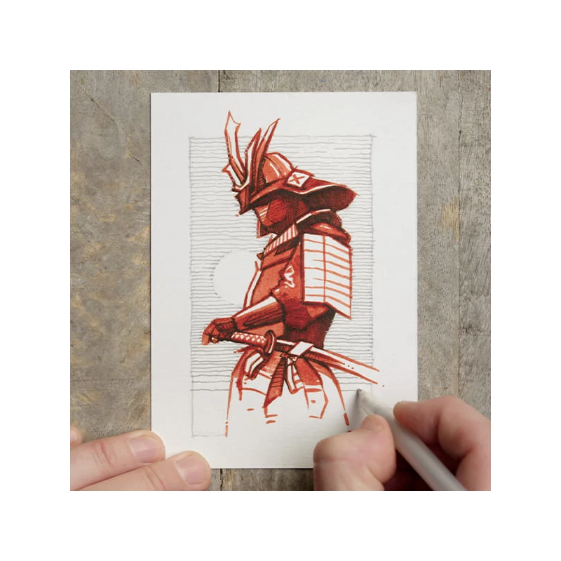 Sada na kreslenie Sakura Creative kit - Samurai