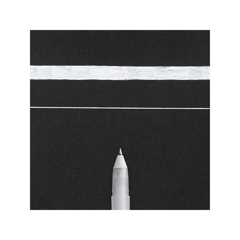 Gélové pero Sakura Gelly Roll Basic, 05 (0,3mm) - white