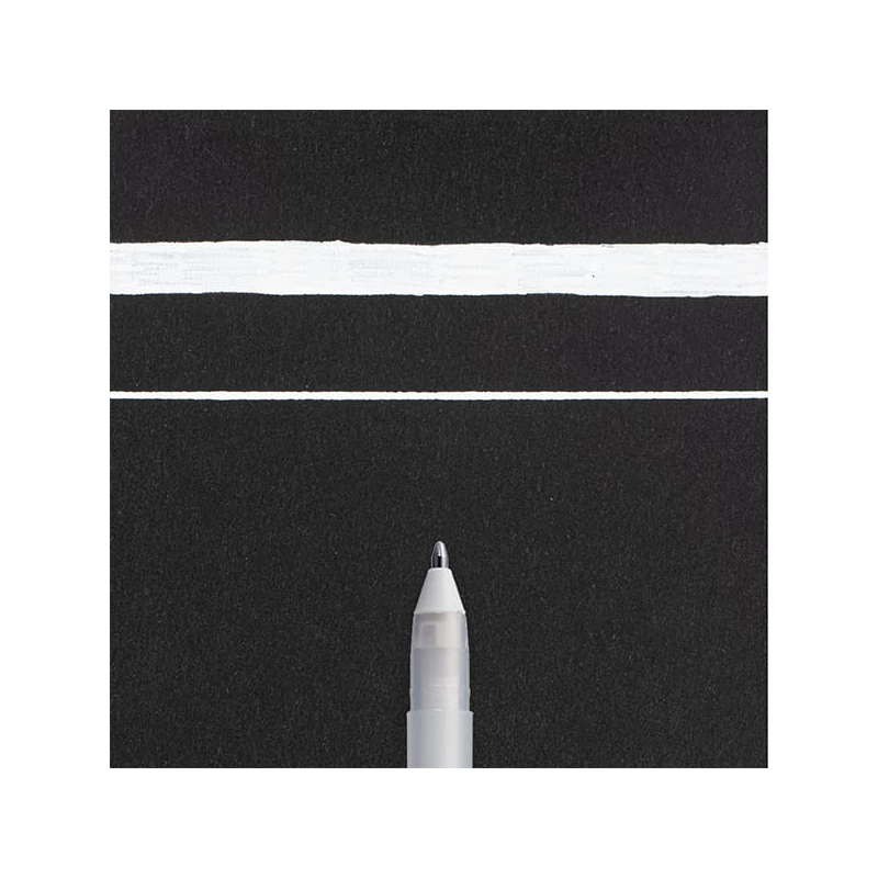 Gélové pero Sakura Gelly Roll Basic, 10 (0,5 mm) - white