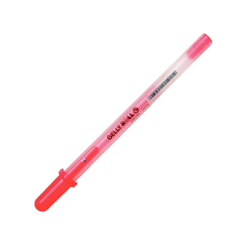 Gélové pero Sakura Gelly Roll Moonlight - 418, fluo vermillion