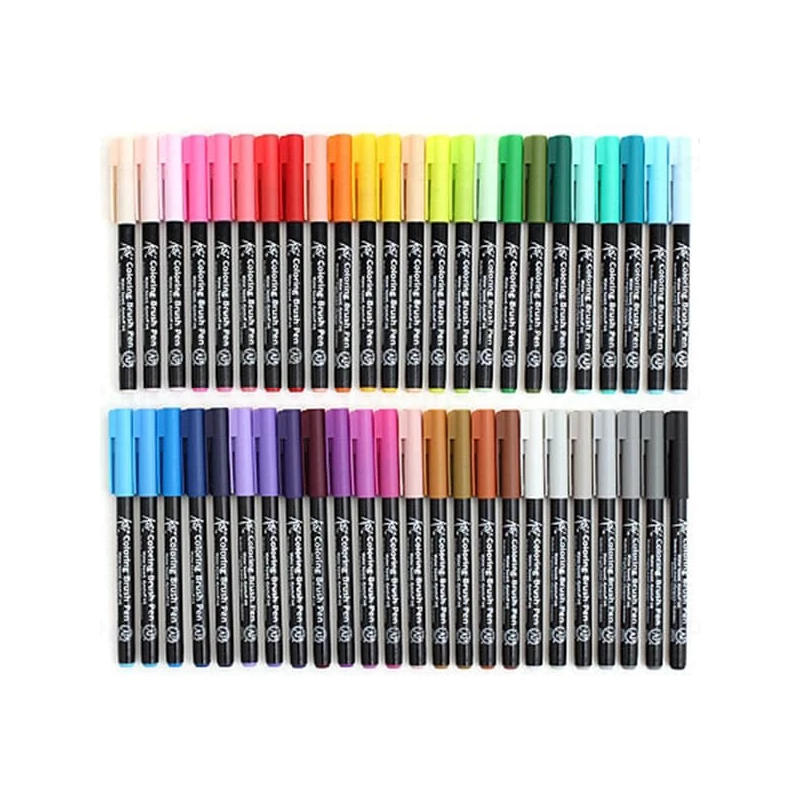 Sada štetcových popisovačov Sakura Koi Brush Pen - 48 ks