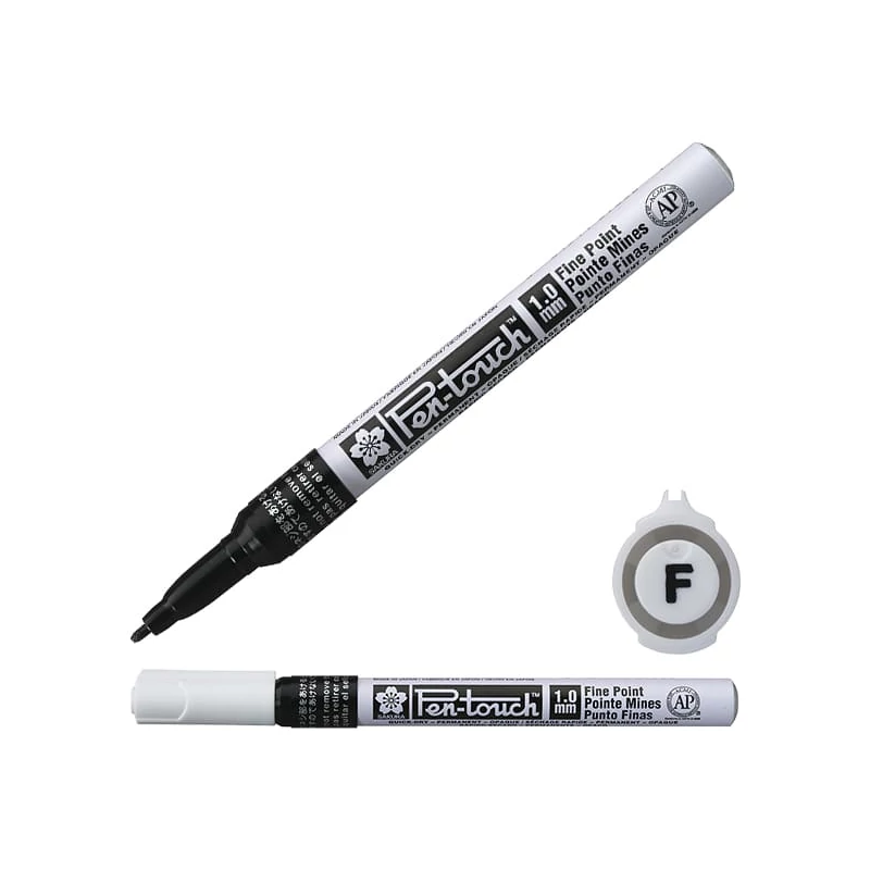 Lakový popisovač Sakura Pen-Touch, fine (1 mm) - black
