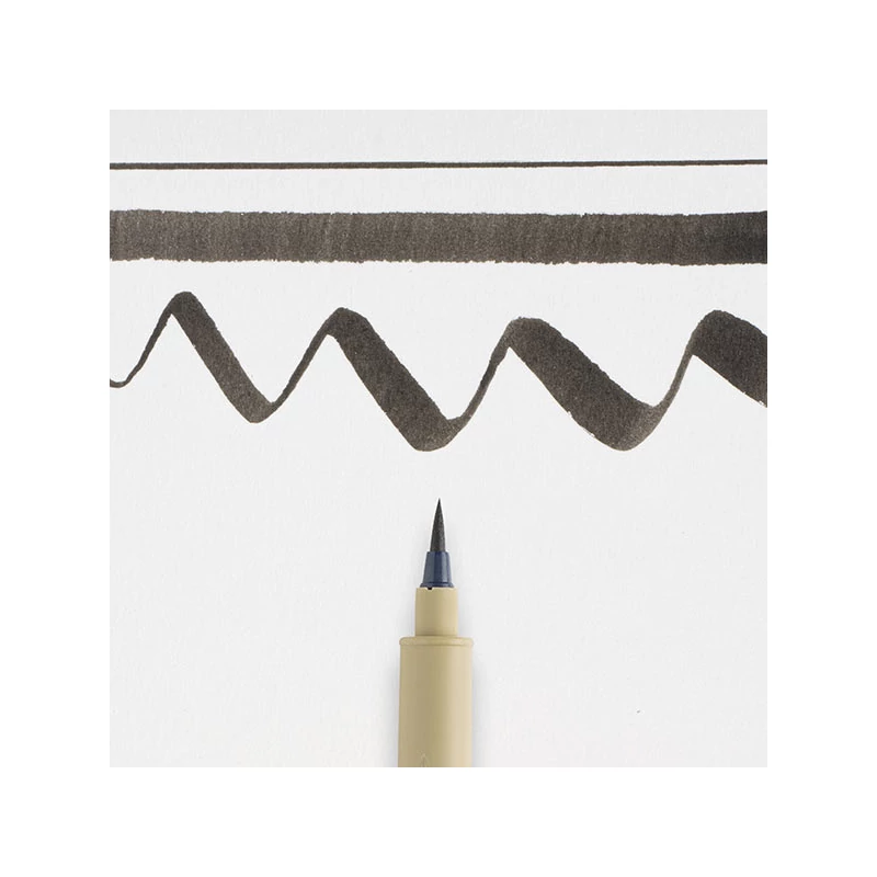 Štetcový popisovač Sakura Pigma Brush - black
