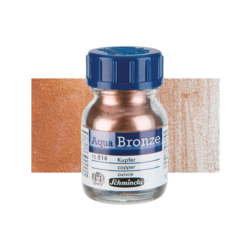 Prášok s metalickým efektom Schmincke Aqua Bronze, 20 ml - 814, copper