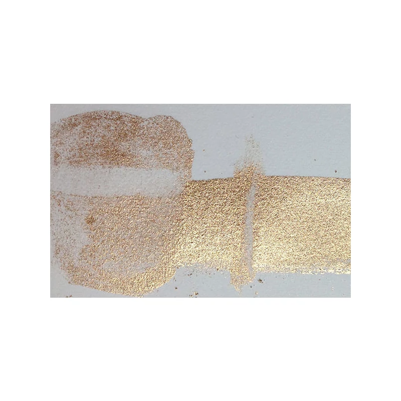 Prášok s metalickým efektom Schmincke Aqua Bronze, 20 ml - 811, rich gold