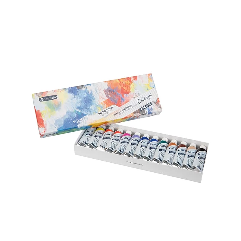 Sada akrylových farieb Schmincke College, 13x35 ml