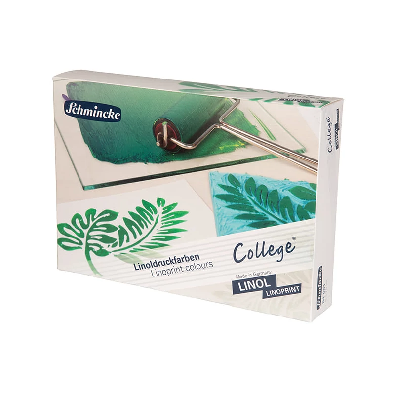 Sada farieb na linoryt Schmincke College Linol, 5x75 ml