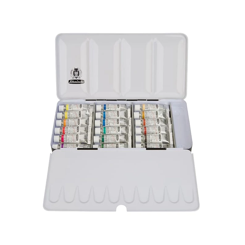 Sada akvarelových farieb Schmincke Horadam - 18x5 ml, v kovovej krabičke