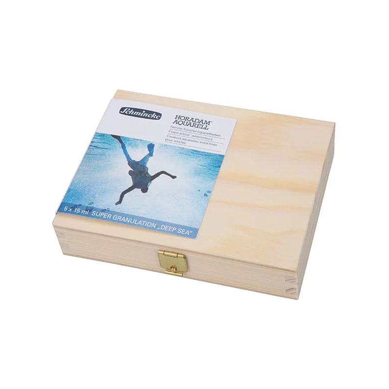 Akvarelová farba Schmincke Horadam, super granulačná - 5x15 ml, Deep sea