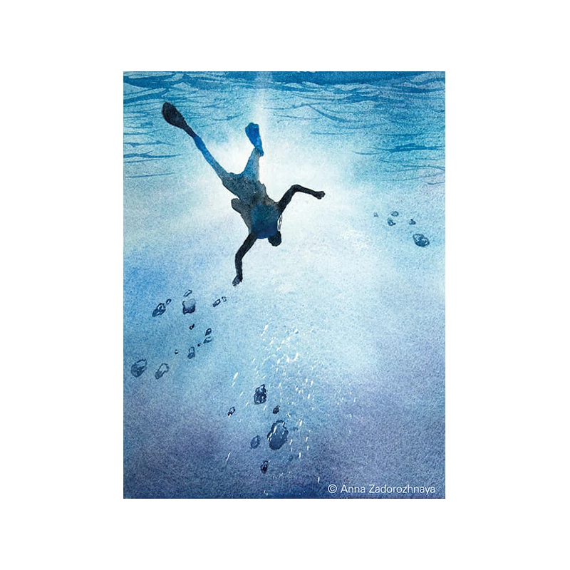 Akvarelová farba Schmincke Horadam, super granulačná - 5x15 ml, Deep sea
