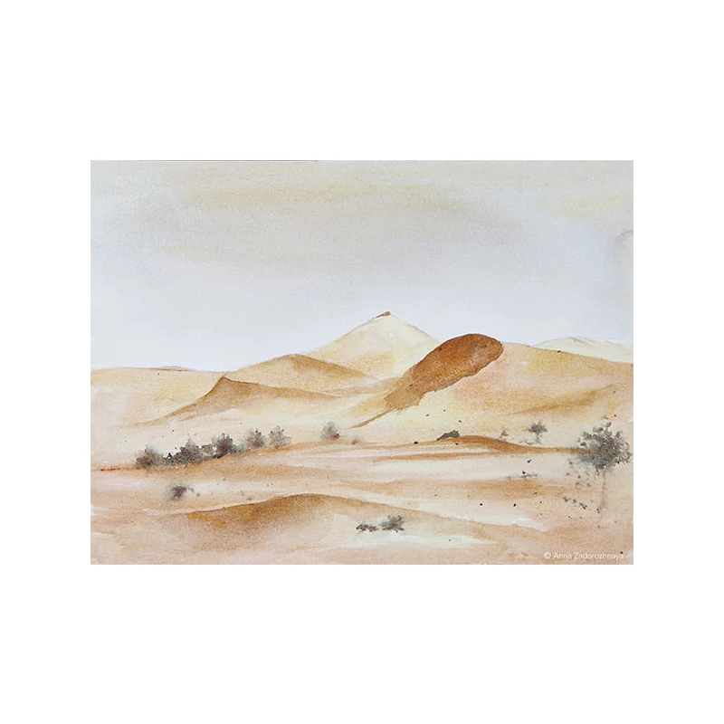 Akvarelová farba Schmincke Horadam, super granulačná - 5x15 ml, Desert