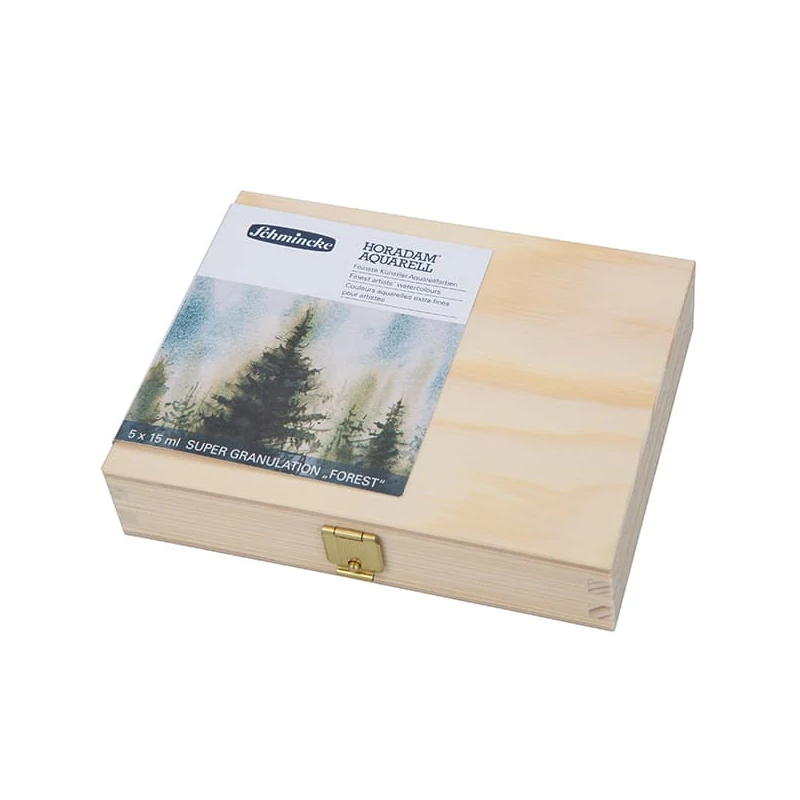 Akvarelová farba Schmincke Horadam, super granulačná - 5x15 ml, Forest