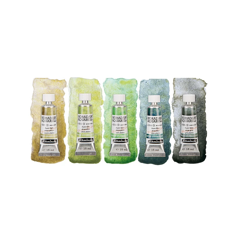 Akvarelová farba Schmincke Horadam, super granulačná - 5x15 ml - 5x15 ml, Shire
