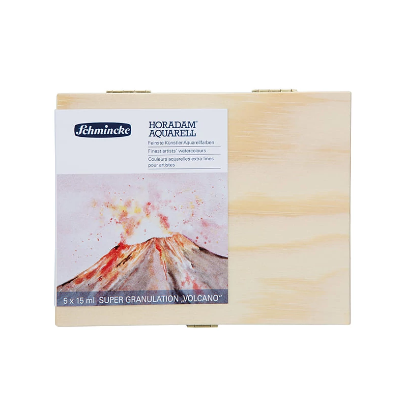 Akvarelová farba Schmincke Horadam, super granulačná - 5x15 ml, Volcano