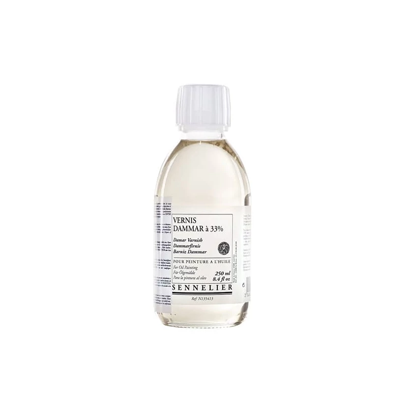 Dammarový lak Sennelier, lesklý - 250 ml
