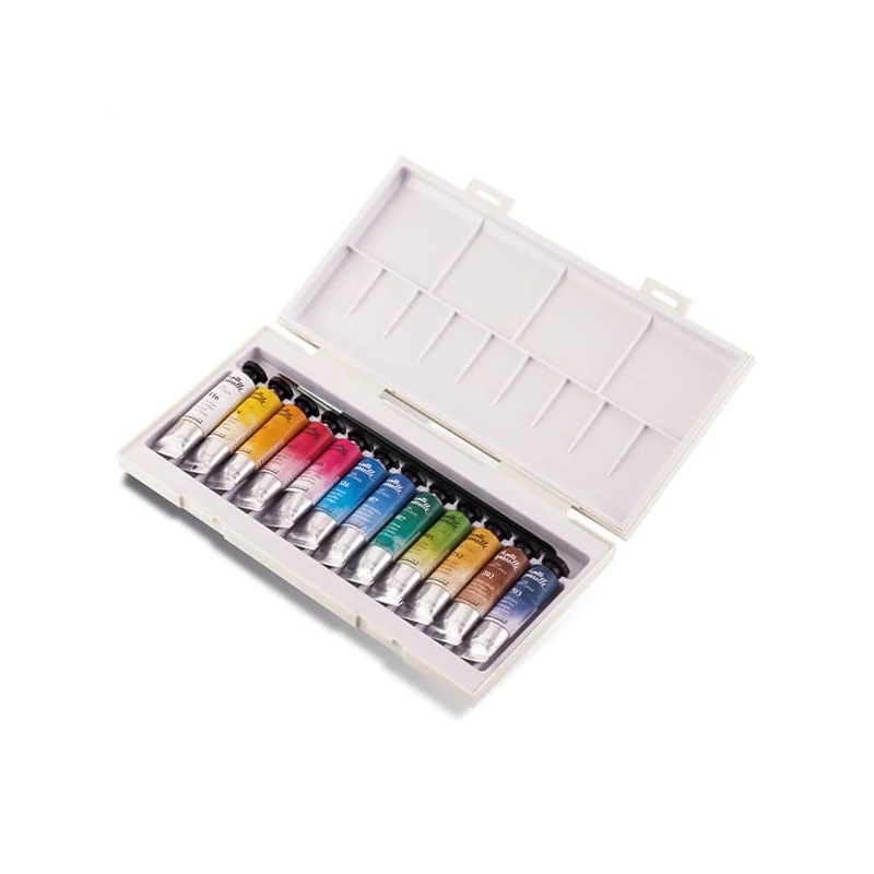 Sada akvarelových farieb Sennelier la petite Aquarelle Travel box - 12x10 ml + štetec
