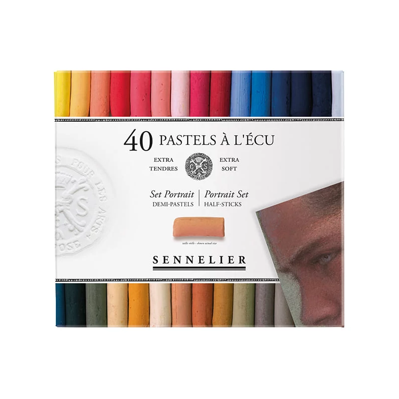 Sada suchých pastelov Sennelier - 40x1/2, portrét (Portrait)
