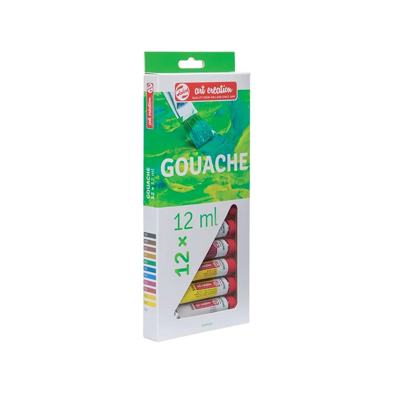 Sada gvašových farieb Talents Art Creation - 12x12 ml