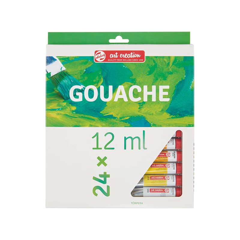 Sada gvašových farieb Talents Art Creation - 24x12 ml