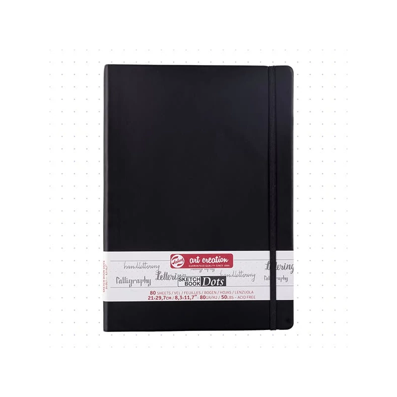 Bodkovaný zápisník Talens Art Creation Sketch Book Dots, 80 g - A4