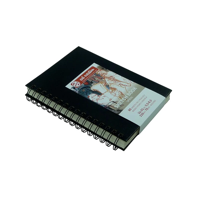 Náčrtník a skicár Talens Art Creation Sketch Book, 110 g, špirálový - 14x21 cm