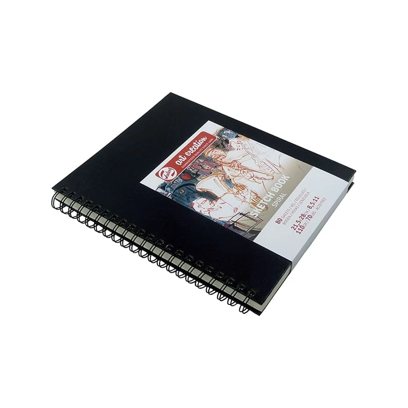 Náčrtník a skicár Talens Art Creation Sketch Book, 110 g, špirálový - 21,5x28 cm