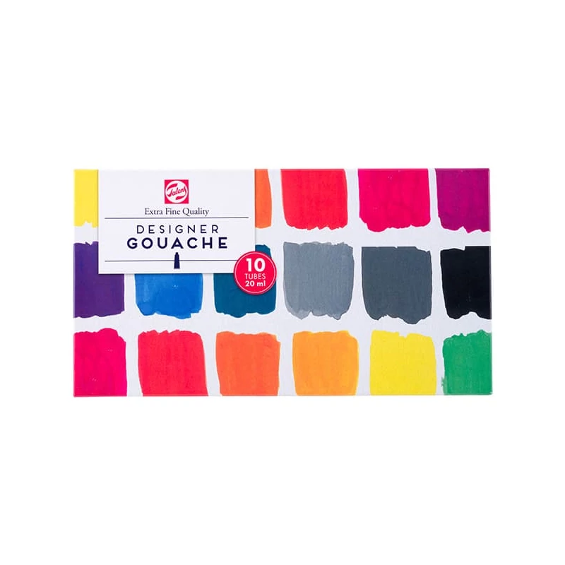 Sada gvašových farieb Talens Extra Fine  - 10x20 ml, basic set