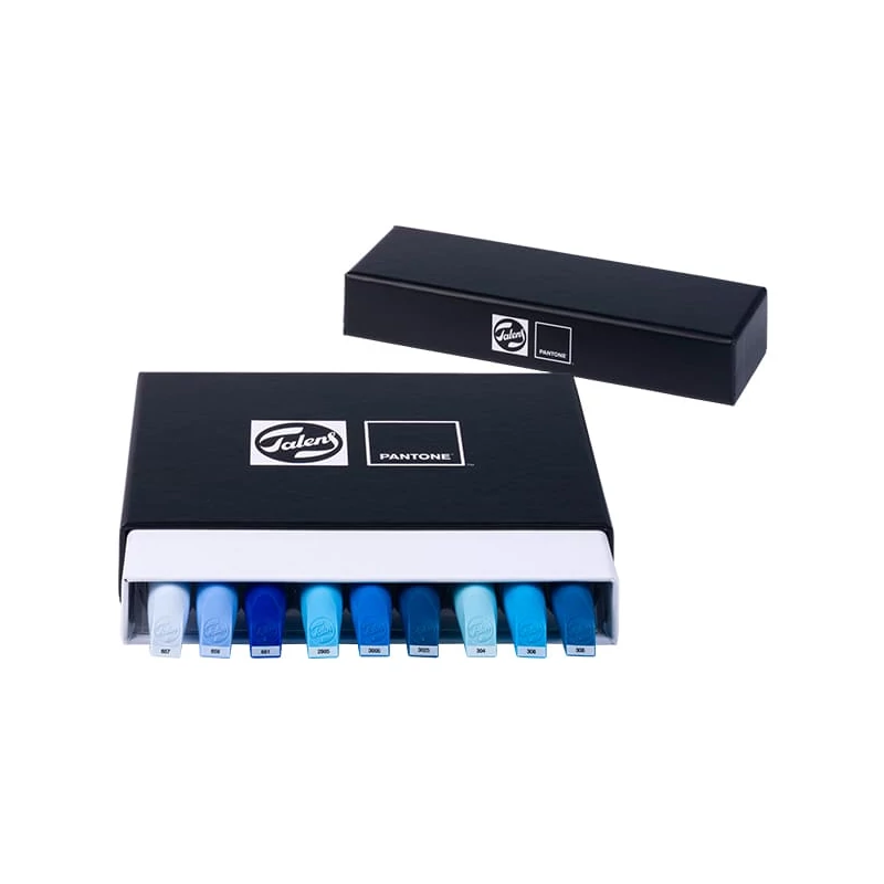 Sada obojstranných štetcových popisovačov Talens Pantone - 9 ks, Blue