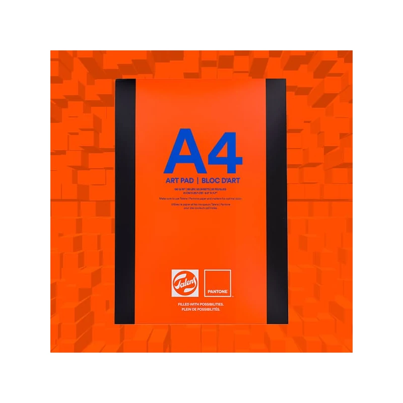 Výkresový blok Talens Pantone Art Pad, 180 g - A4, lepený