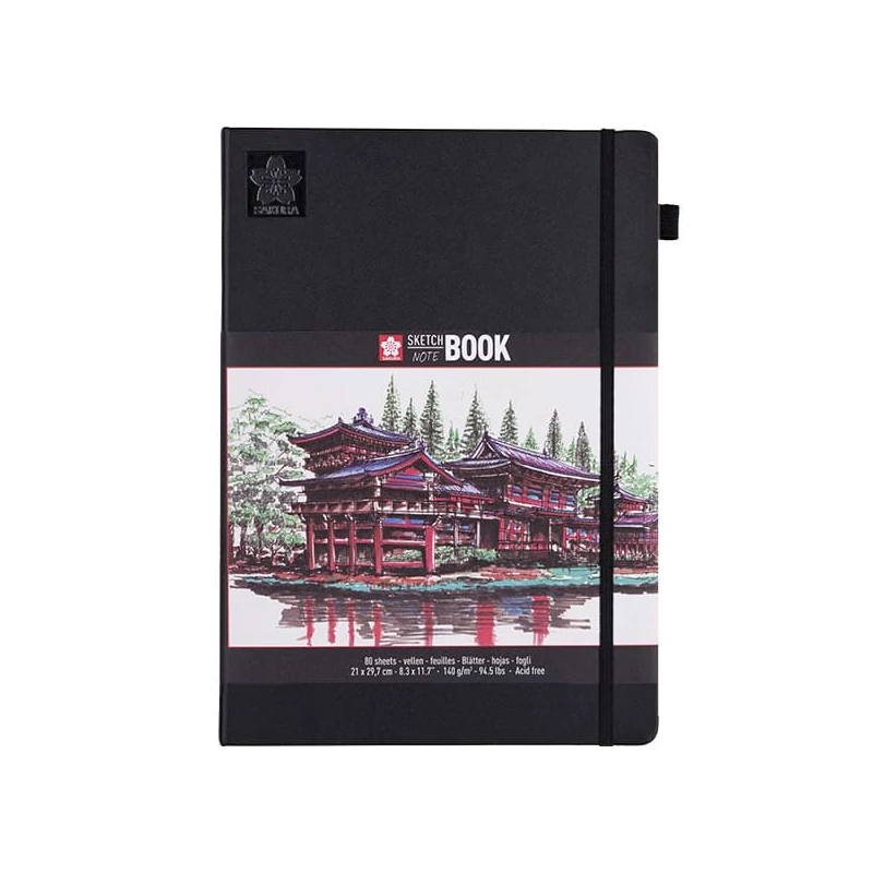 Zápisník a skicár Sakura Sketch/note book, krémový papier - A4