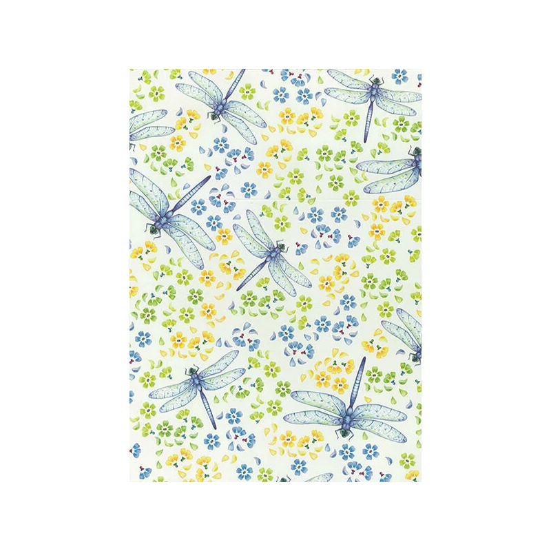 Papier na decoupage Tassotti - vážka