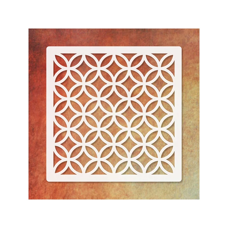 Textúrovacia 3D šablóna, 9,5x9,5 cm - 015