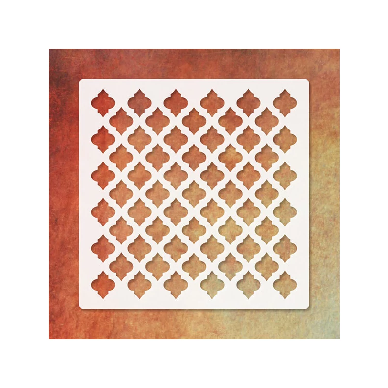 Textúrovacia 3D šablóna, 9,5x9,5 cm - 016